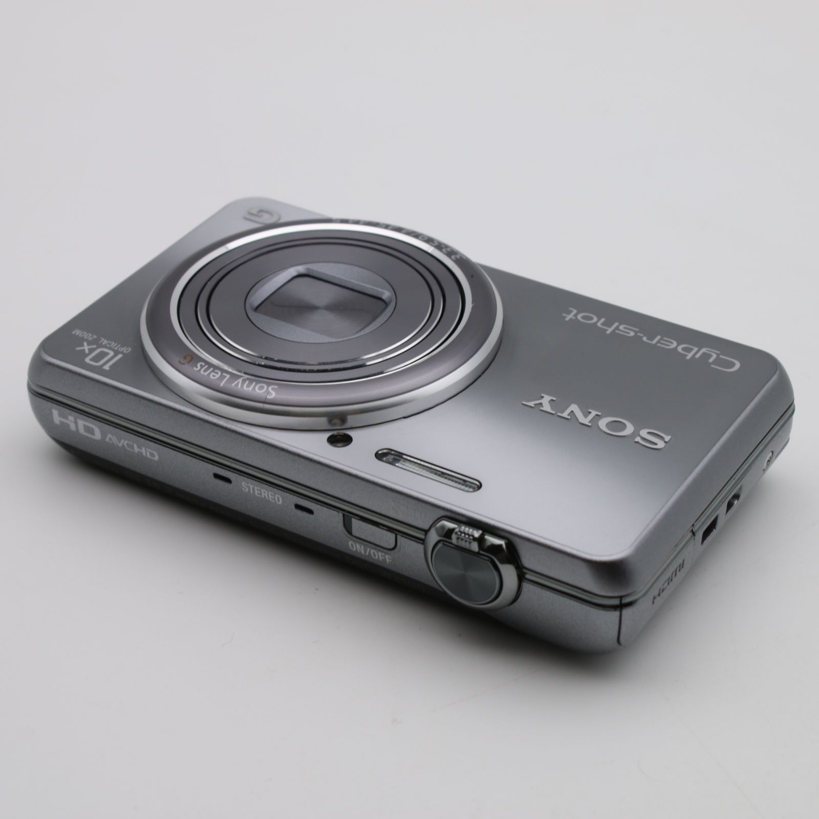 【美品】SONY Cyber-shot DSC-WX100 シルバー 極上品】 SONY Cyber-Shot DSC-WX100 シルバー 1820万画素 光学10倍