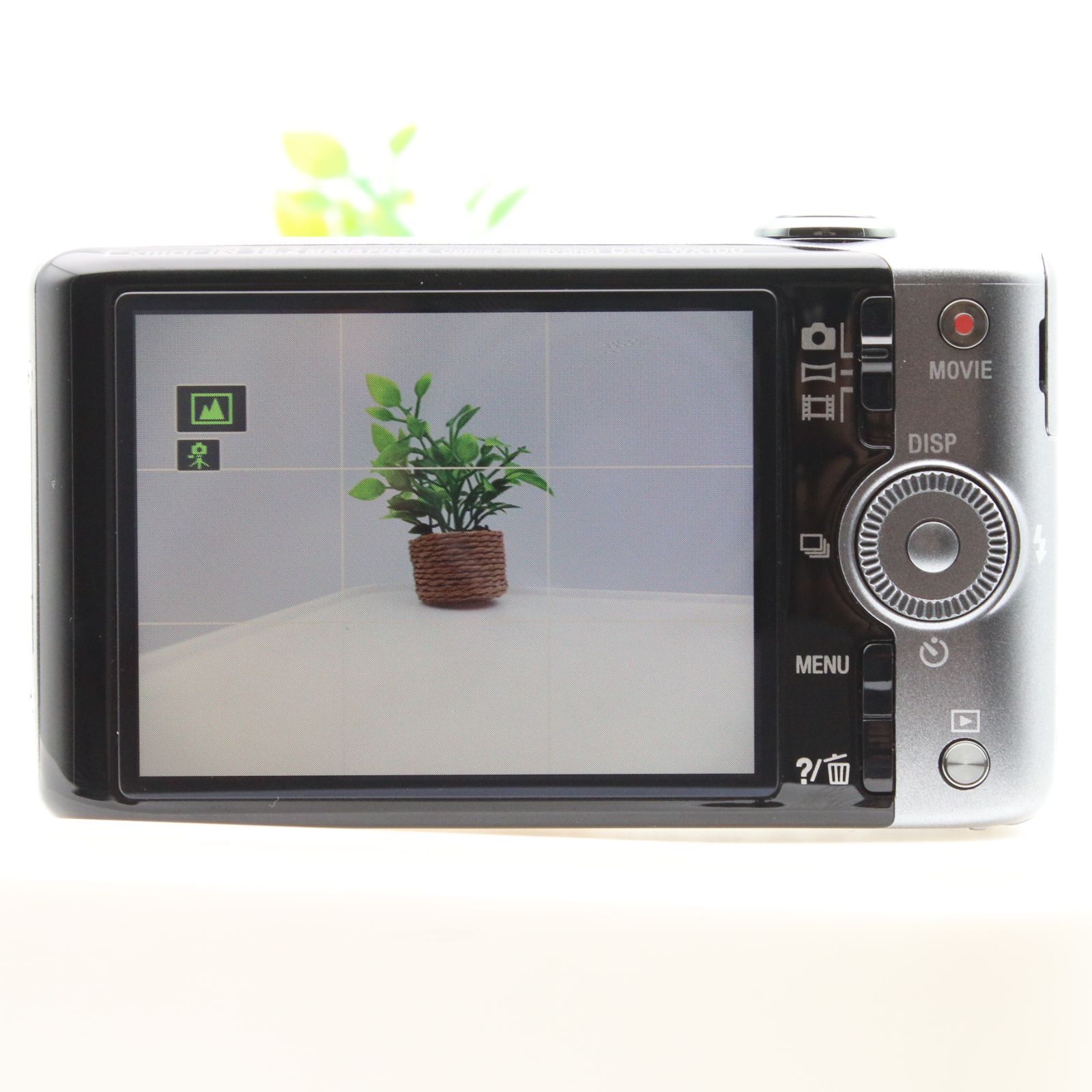 極上品】 SONY Cyber-Shot DSC-WX100 シルバー 1820万画素 光学10倍