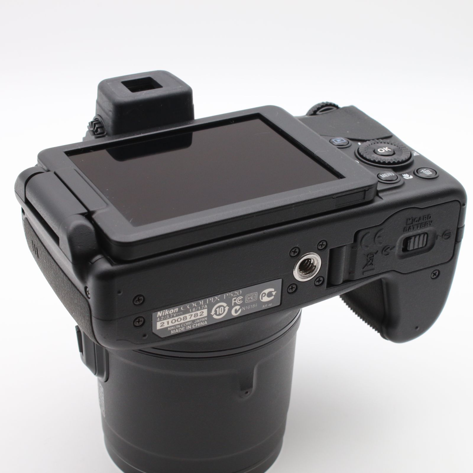 ★極上品★ Nikon COOLPIX P520 42倍ズーム バリアングル液晶 極上品】 Nikon COOLPIX P520 光学42倍ズーム バリアングル液晶
