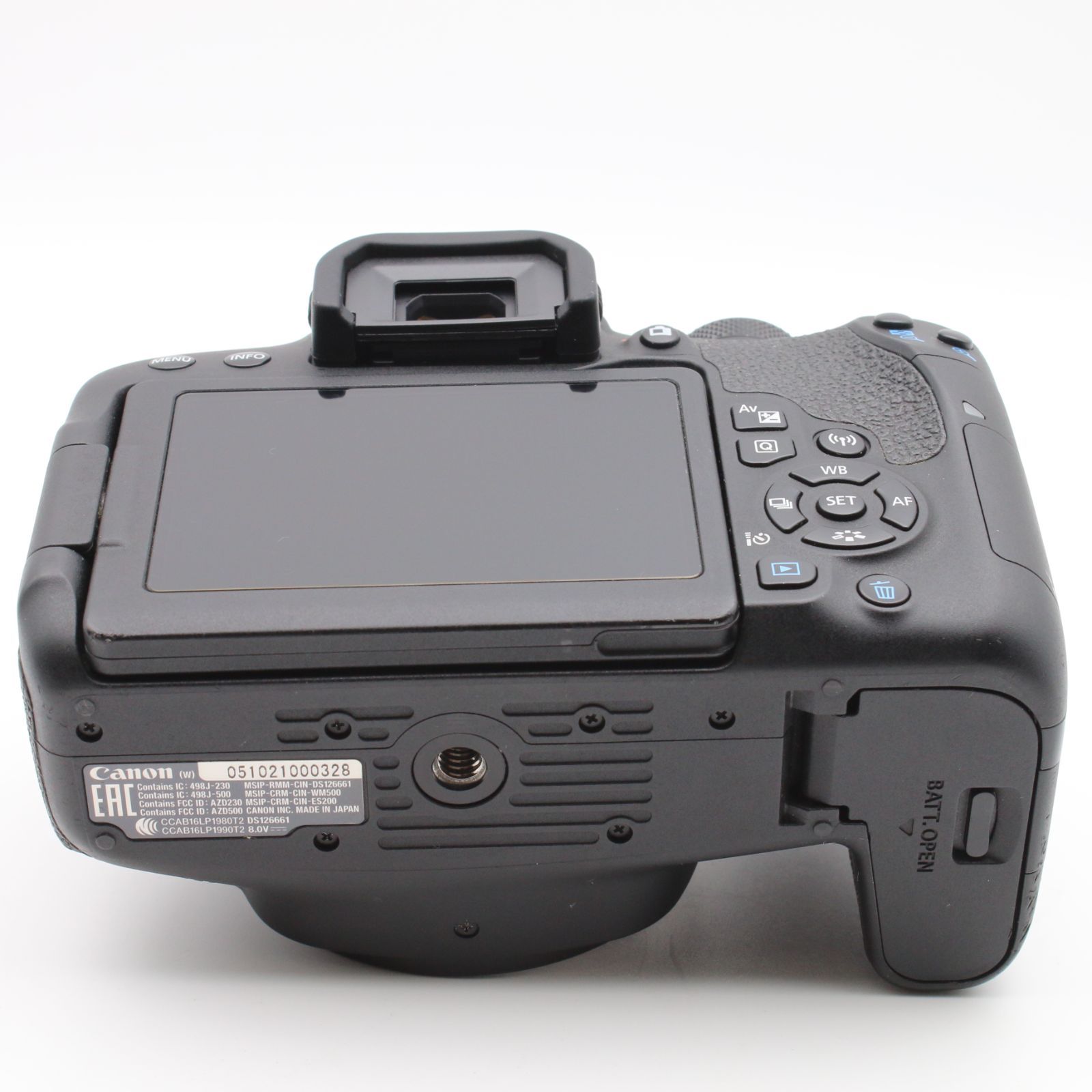 極上品 | S数6,250回] Canon EOS Kiss X9i ダブルズームキット 18-55mm