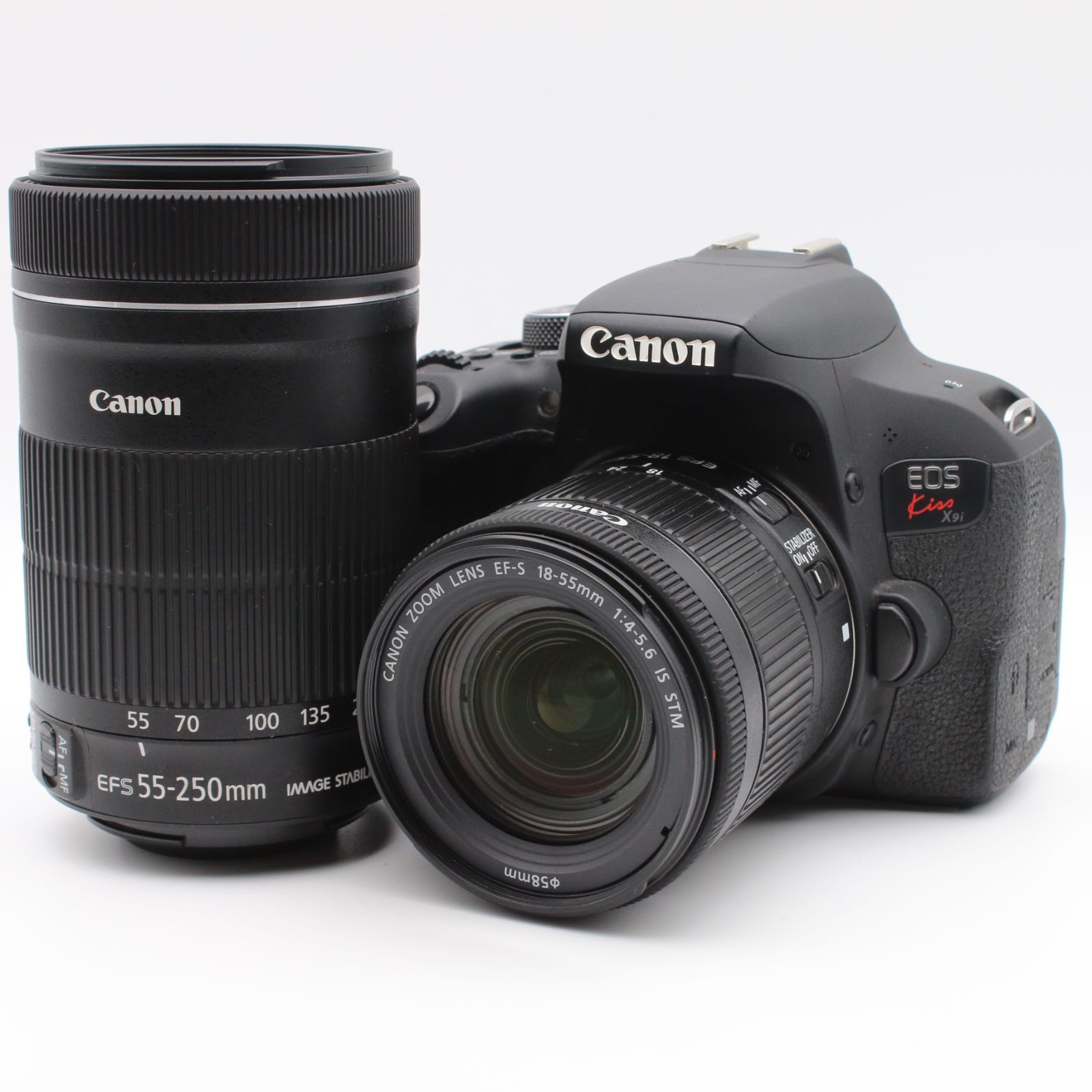 極上品 | S数6,250回] Canon EOS Kiss X9i ダブルズームキット 18-55mm