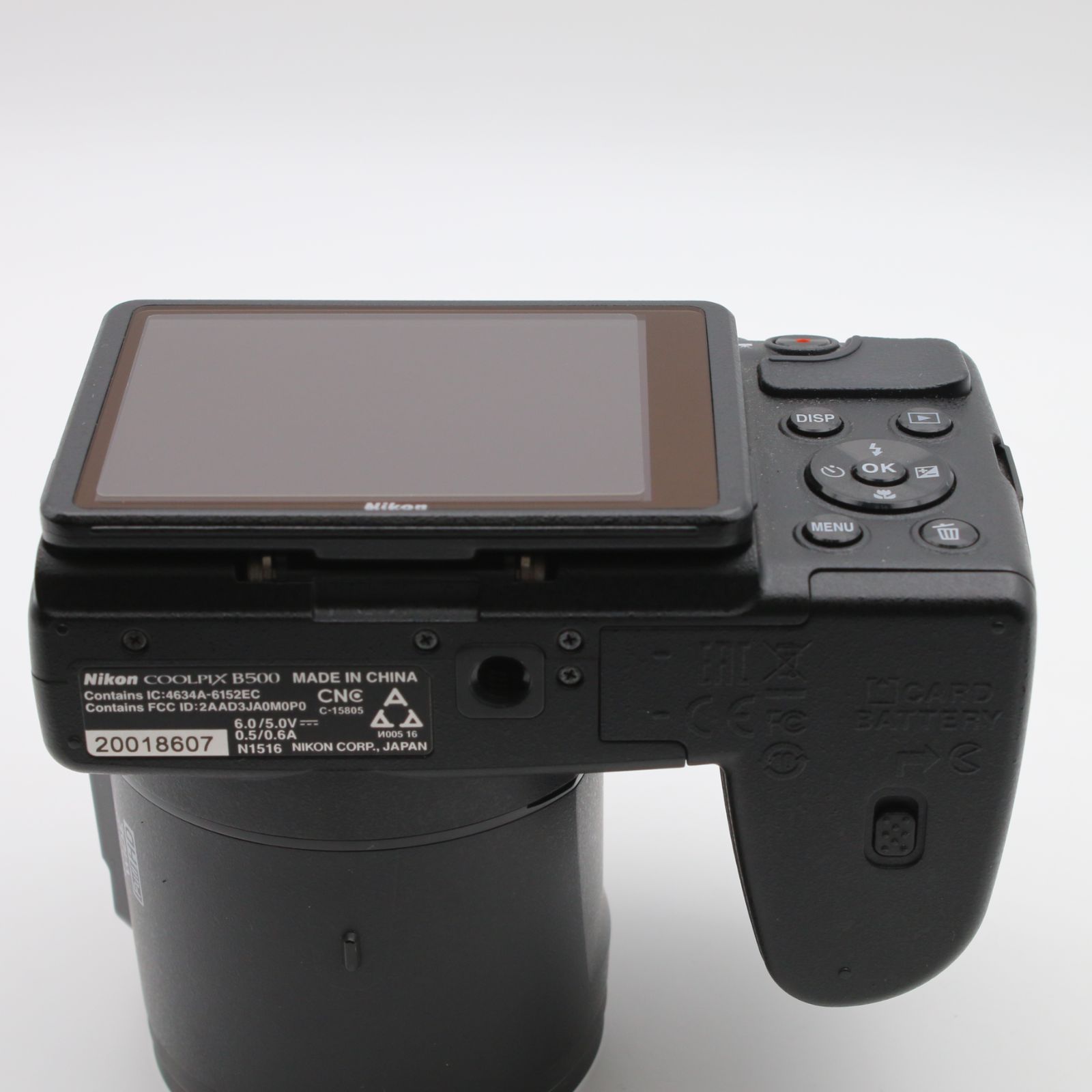 極上品】 Nikon COOLPIX B500 ブラック 光学40倍ズーム 1602万画素 単