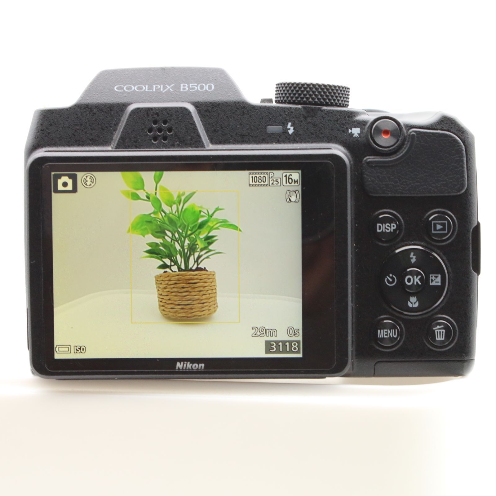 極上品】 Nikon COOLPIX B500 ブラック 光学40倍ズーム 1602万画素 単