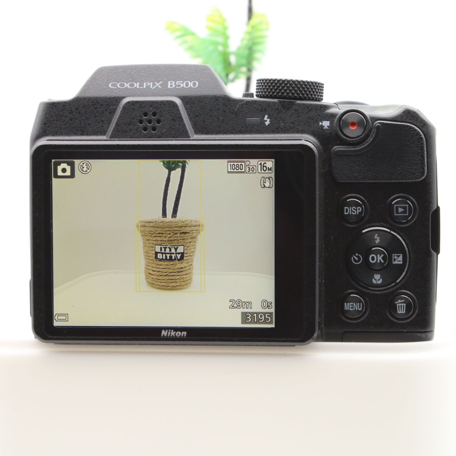 極上品】 Nikon COOLPIX B500 ブラック 光学40倍ズーム 1602万画素 単