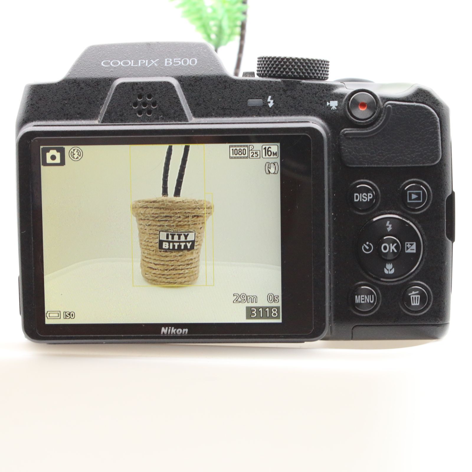 極上品】 Nikon COOLPIX B500 ブラック 光学40倍ズーム 1602万画素 単