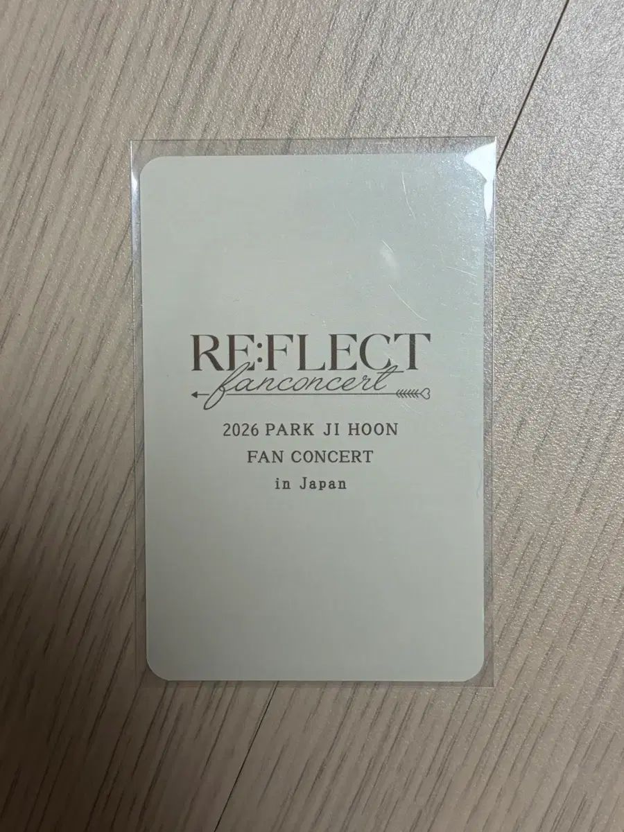 パク・ジフン(PARK JIHOON) 日本 ファンコンサート 一般入場 フォト