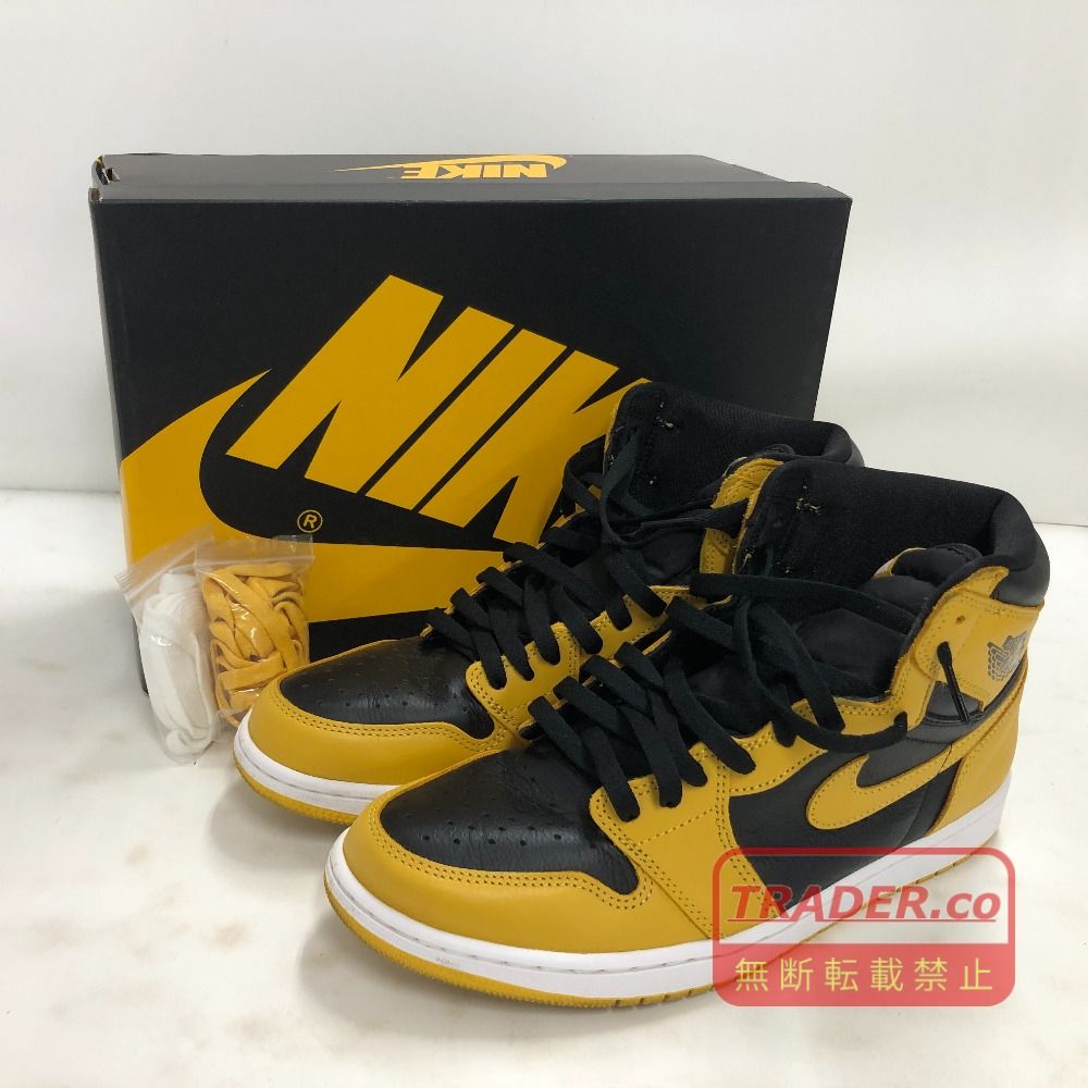 02w26457 ナイキ NIKE AIR JORDAN 1 RETRO HIGH OG イエロー 29.0cm