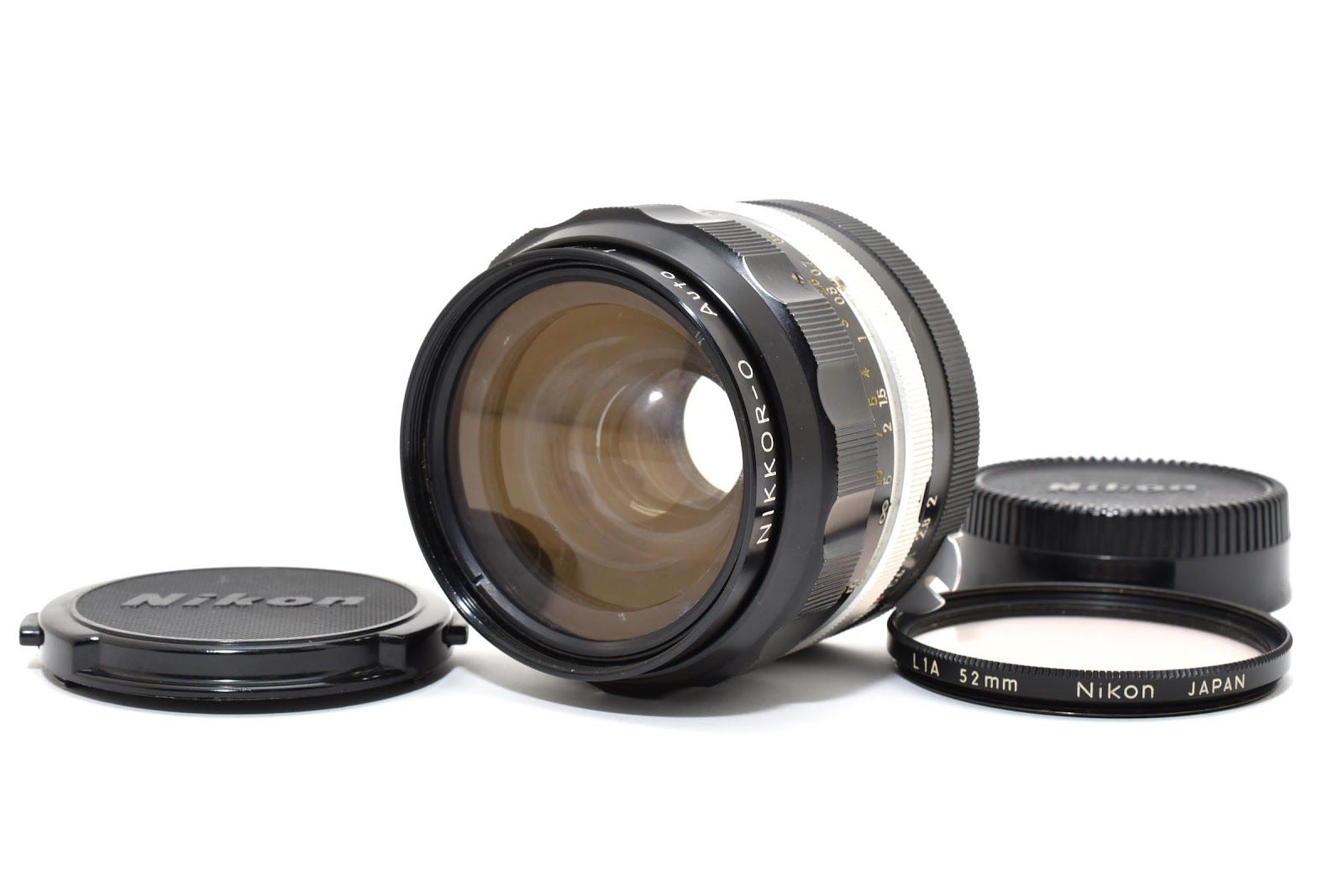 ★良品★ ニコン Nikon NIKKOR-O AUTO 35MM F2 非AI 広角単焦点 フィルムレンズ 描写良好 黒 ★ #8603