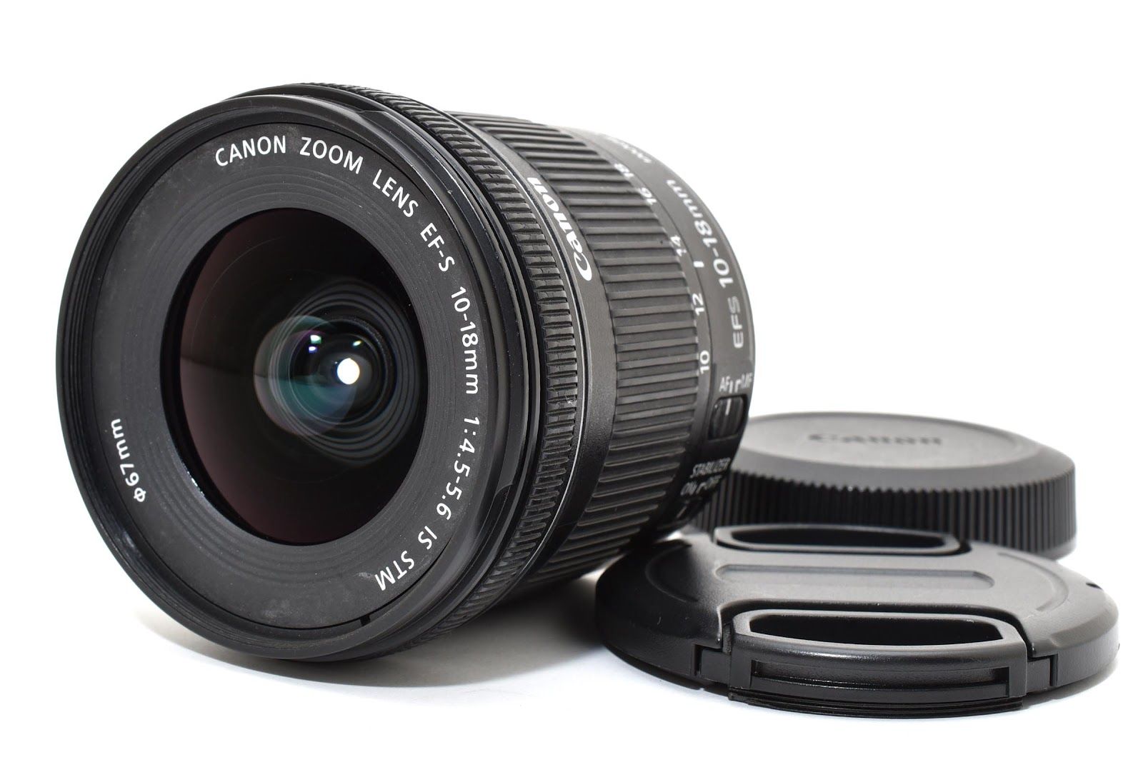 ★美品★ キャノン CANON EF-S 10-18mm f4.5-5.6 IS STM 広角ズームレンズ 小スレ 動作良好 ★ #8730