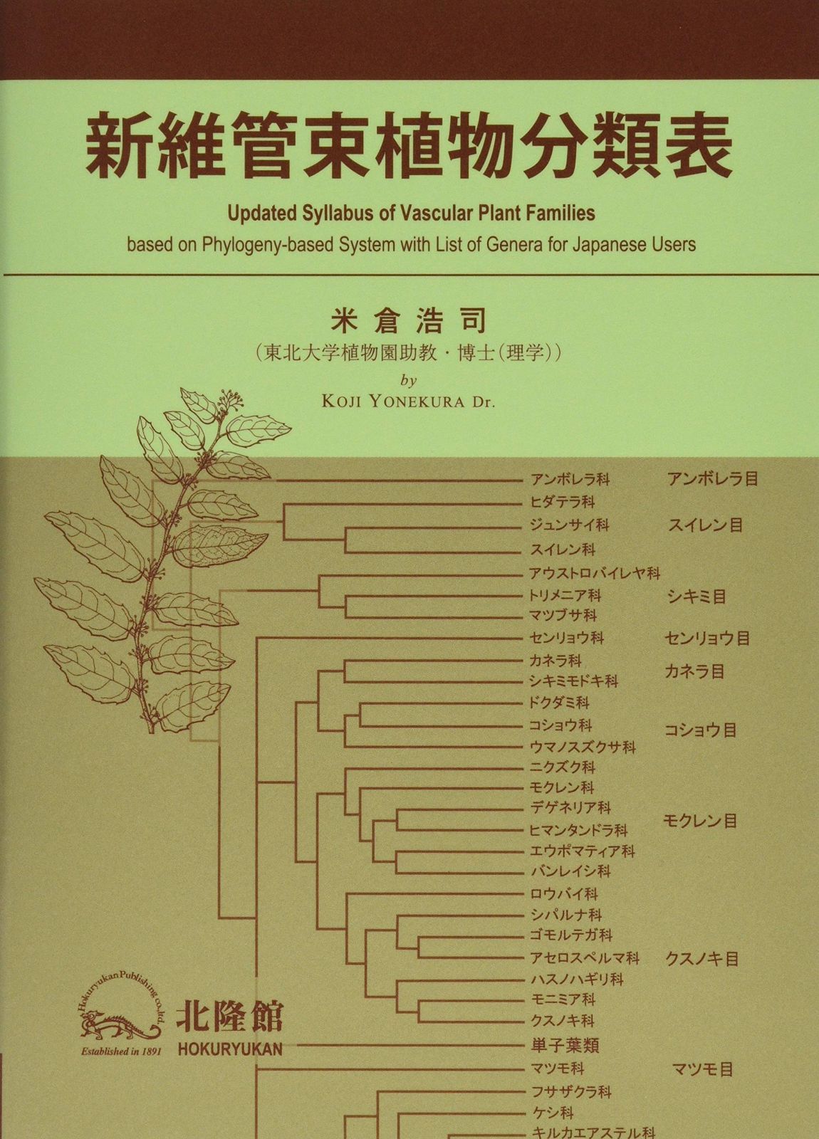 新維管束植物分類表