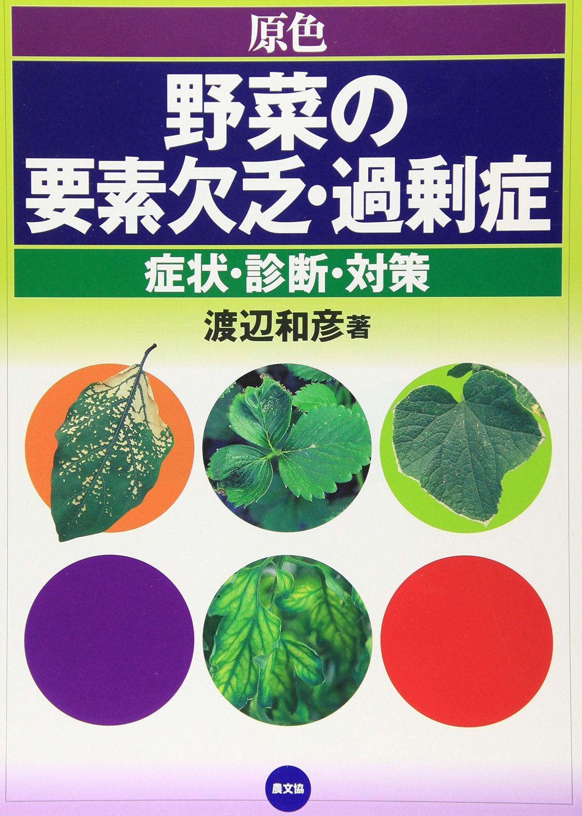 原色野菜の要素欠乏・過剰症: 症状・診断・対策