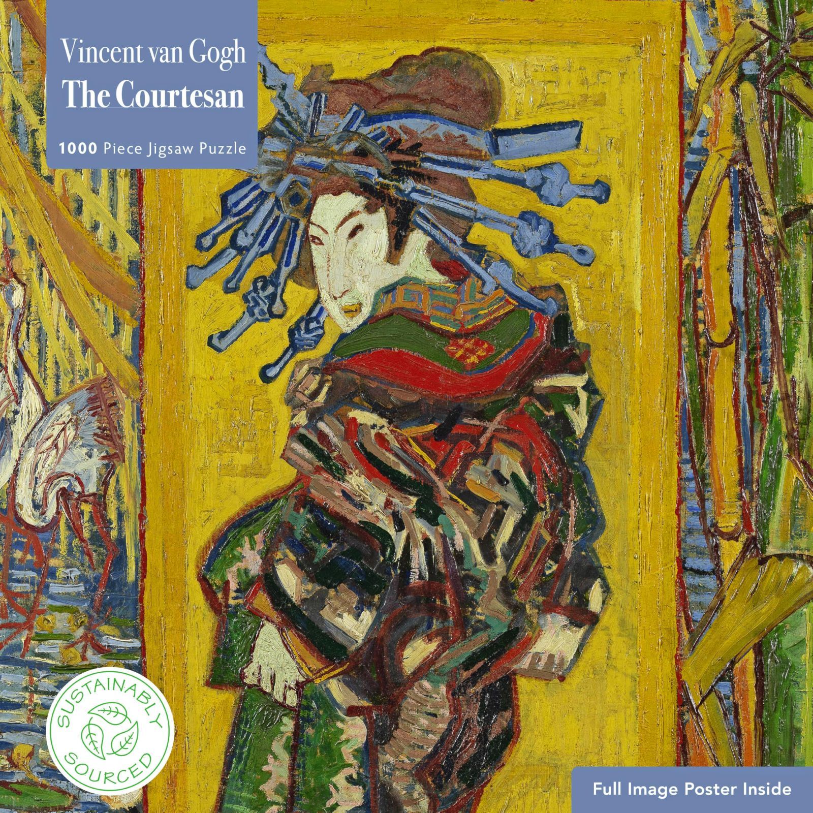 本 The Courtesan Jigsaw Puzzle Vincent Van Gogh: 1000-pieces 