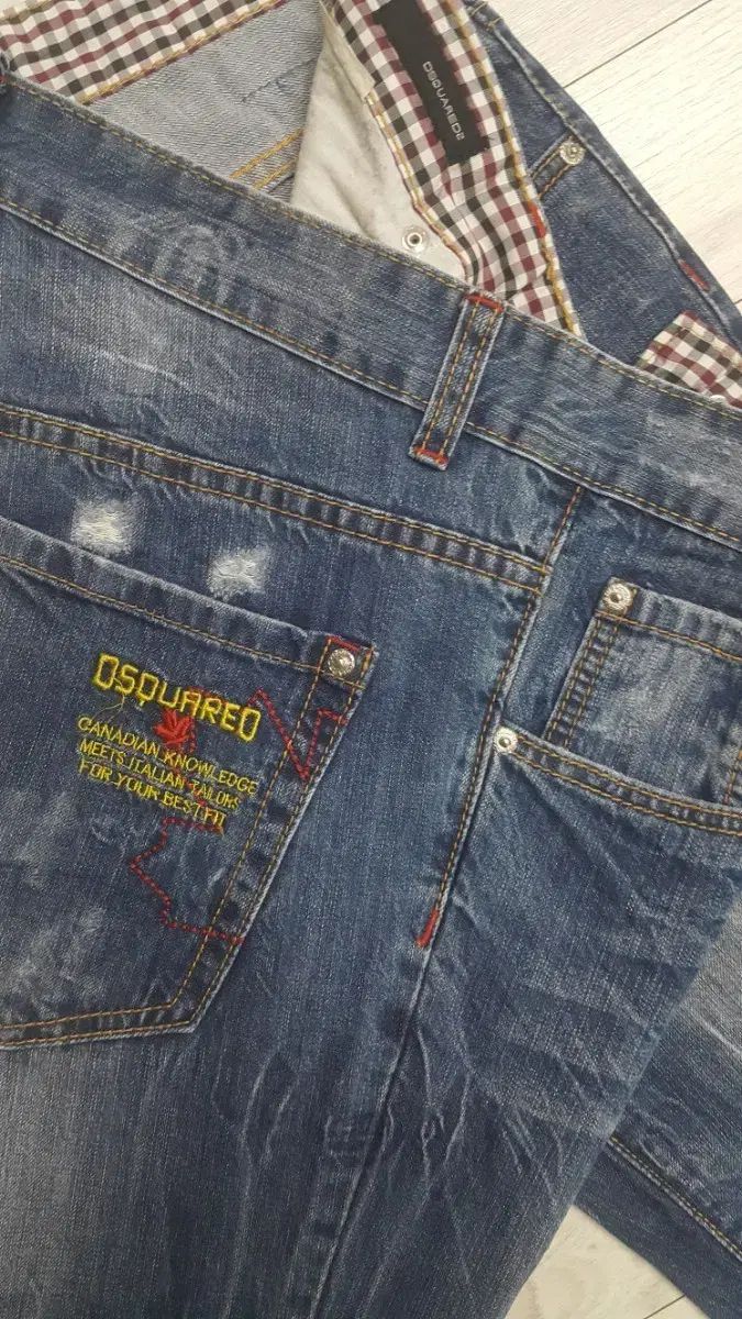 DSQUARED2 (イタリア版) 夏デニム 32インチ (No 422) ドライ完了