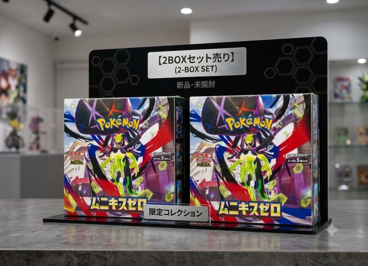 ⭐️2箱セット【新品未開封シュリンク付き】ポケモンカードゲーム