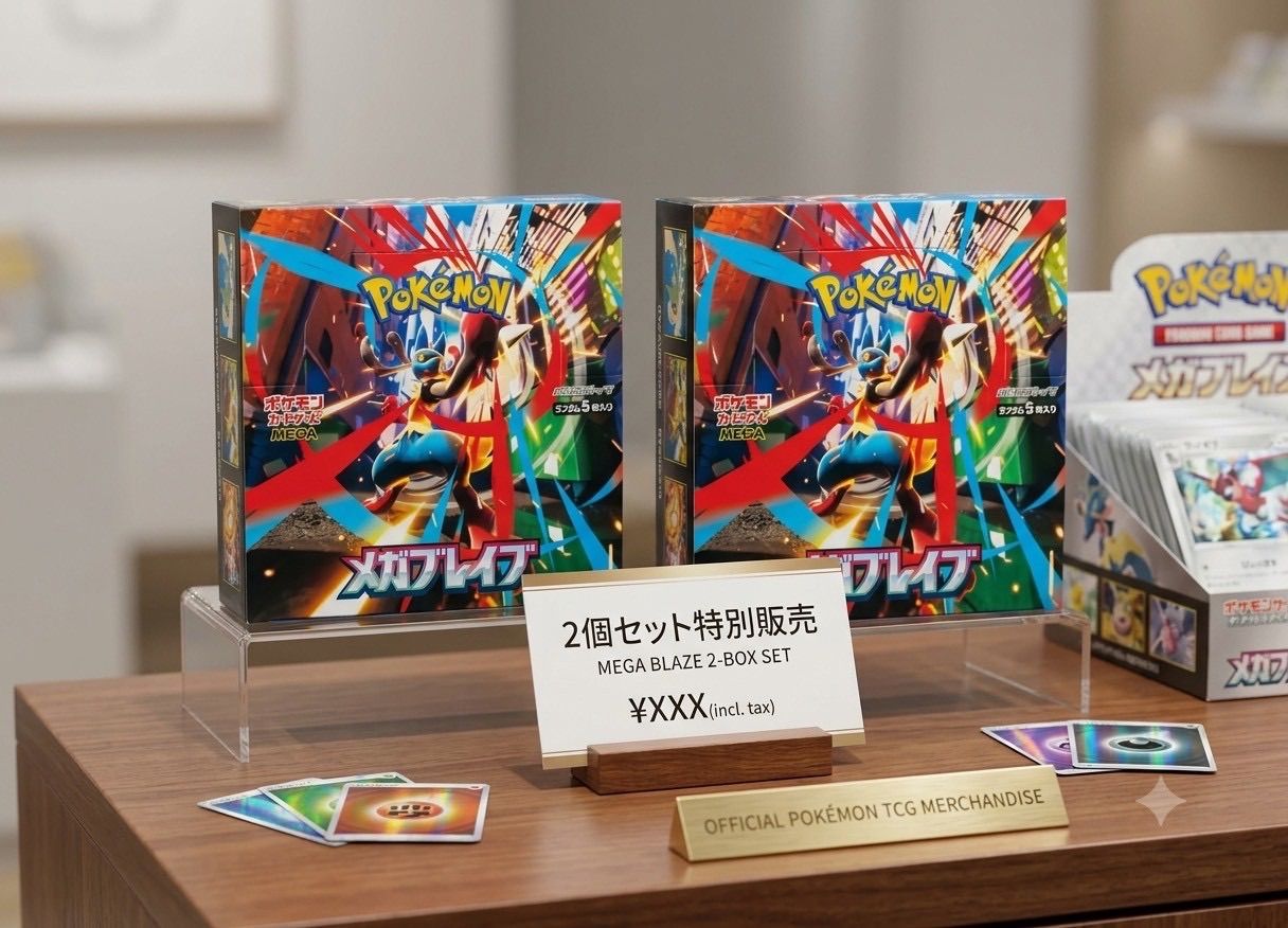 ⭐️ポケモンカードゲーム メガブレイブ 2BOX 新品未開封 シュリンク