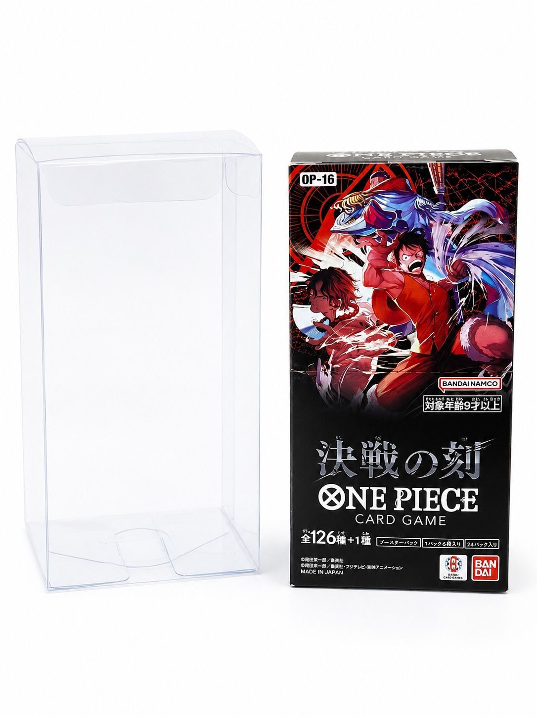 10枚セット ワンピースカード BOX 保護ケース 10枚セット OP-01〜OP-04