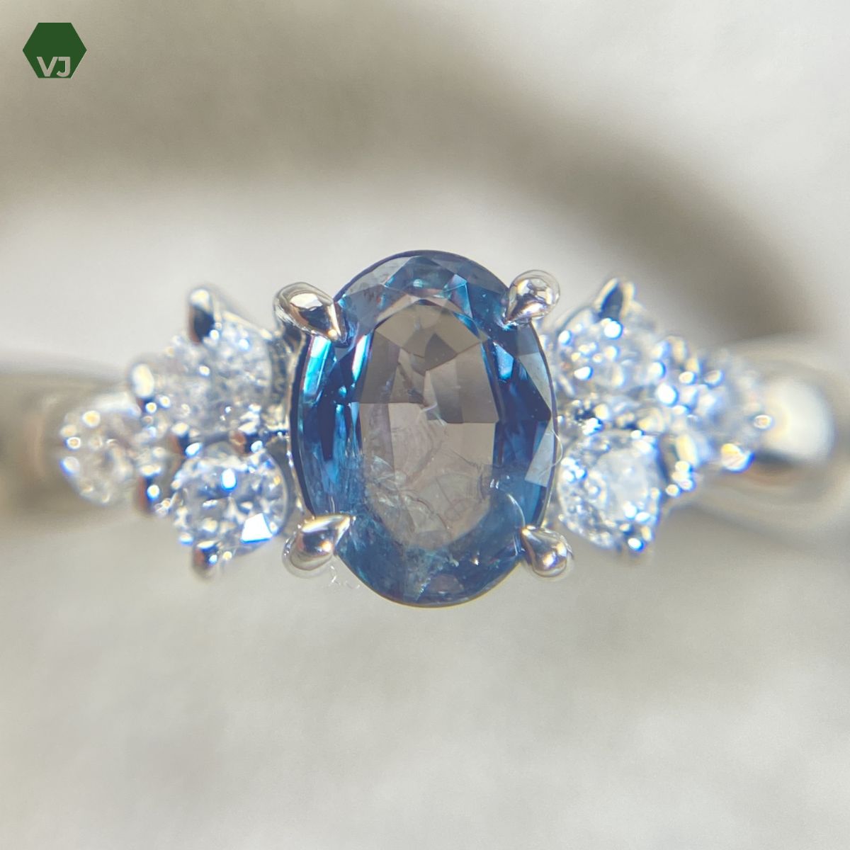 リング・指輪【34-31】アレキサンドライト ダイヤモンド リング0.41ct 