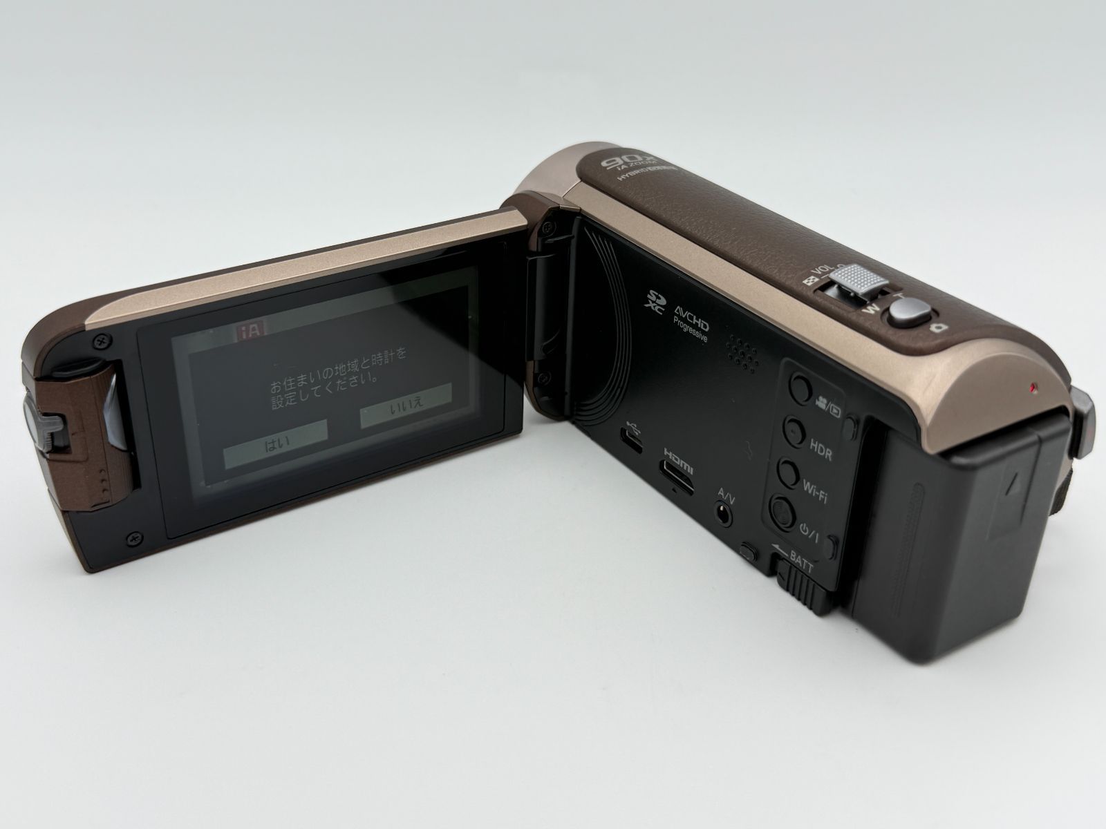 美品】PANASONIC パナソニック HC-W580M ブラウン HDビデオカメラ