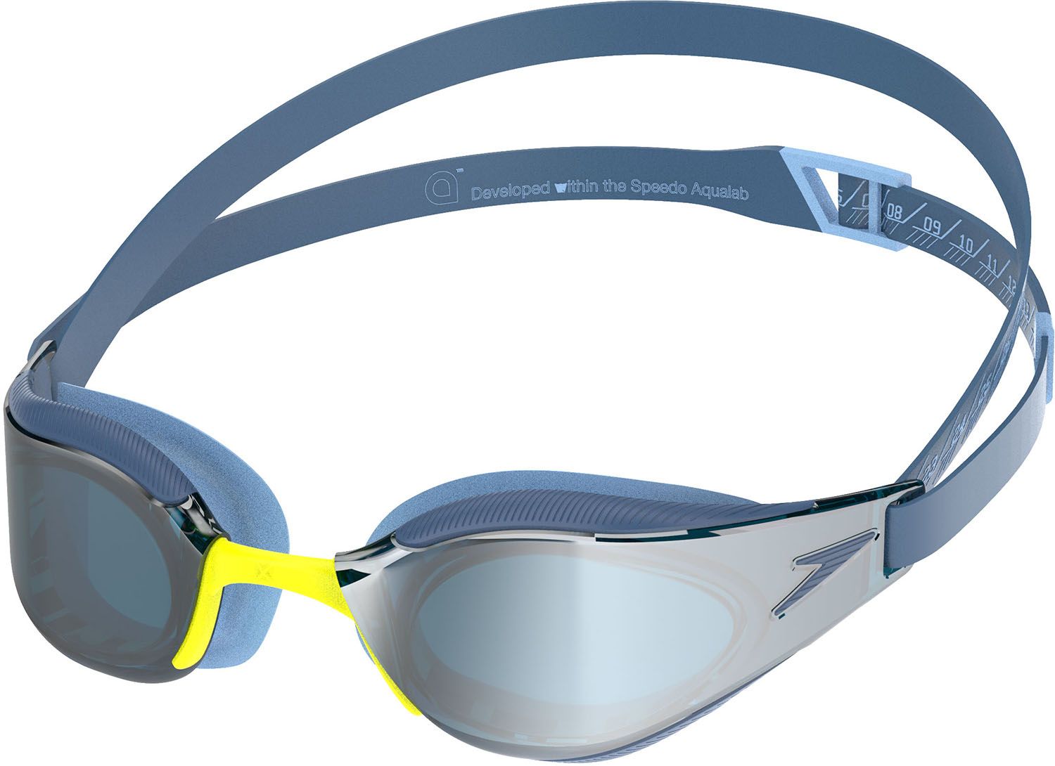 スピード Speedo スイミング ファストスキンハイパーエリートミラー Fastskin Hyper Elite Mirror ユニセックス ゴーグル WA承認 FINA公認 レーシング SE02151 MH マルチ×ホライズン