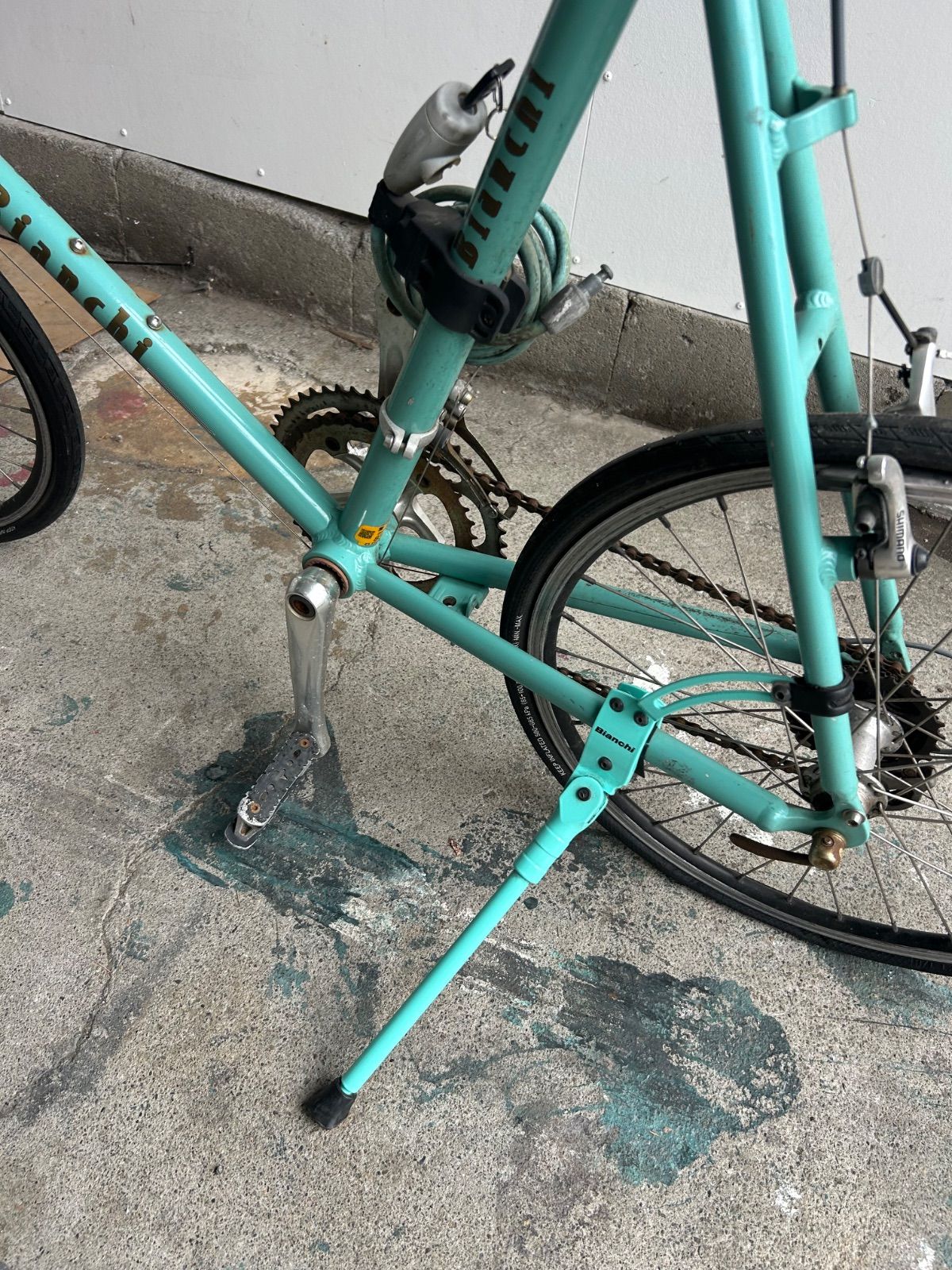 ビアンキ bianchi lepre minivelo ターコイズブルー スポーツ車