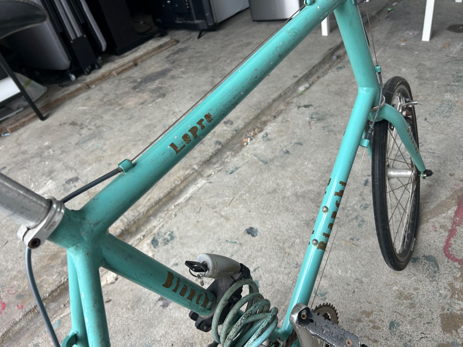 ビアンキ bianchi lepre minivelo ターコイズブルー スポーツ車