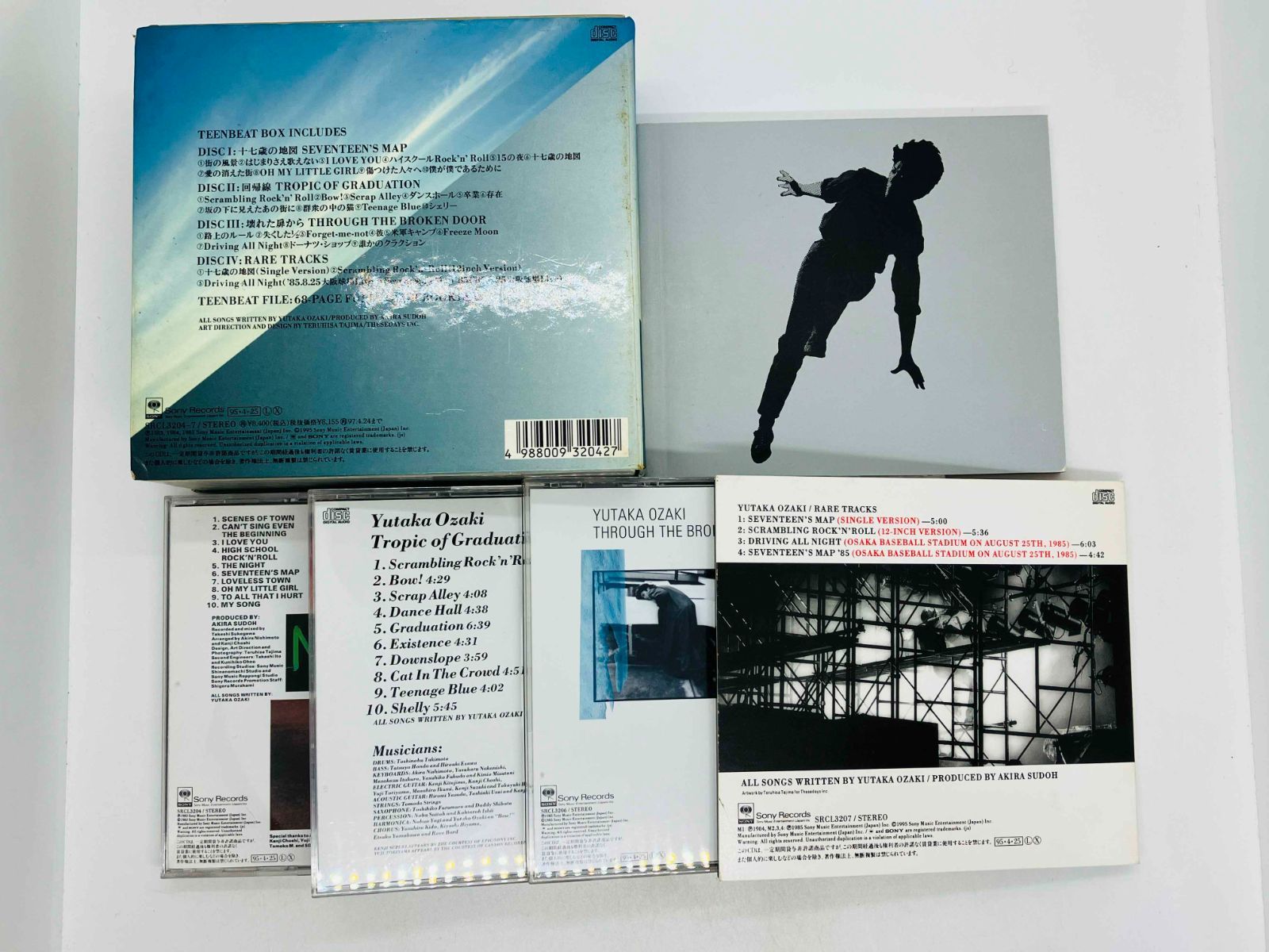 4CD 尾崎豊 / ティーンビート・ボックス / YUTAKA OZAKI / TEENBEAT