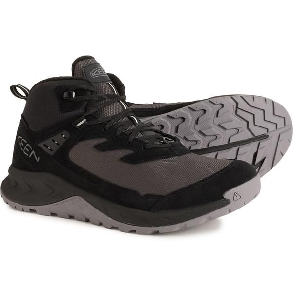 キーン メンズ シューズ ブーツ・レインブーツ Keen Hightrail Mid Polar Hiking Boots Waterproof Insulated For Men BlackStee