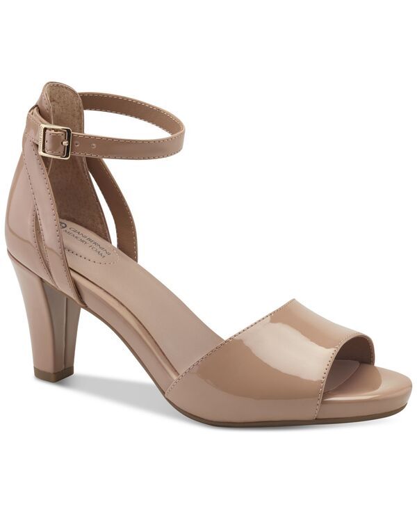 ジャーニ ベルニーニ レディース シューズ パンプス サンダル Giani Bernini Womens Clarrice Memory Foam Dress Sandals Dark Nude Pa