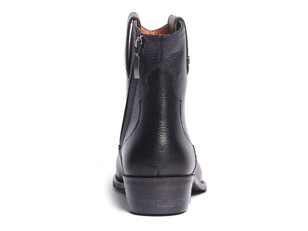 カルロスサンタナ メンズ シューズ ブーツ・レインブーツ Carlos by Carlos Santana Zappa Cowboy Boot Black ブラック