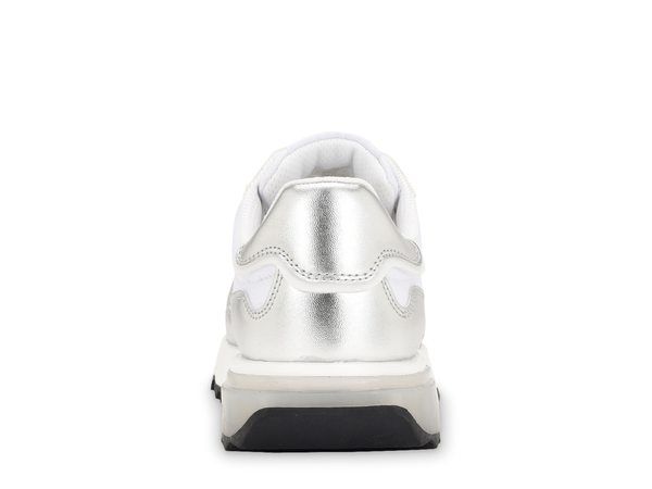 カルバンクライン レディース シューズ スニーカー Calvin Klein Magalee Sneaker Silver MetallicWhite ホワイト カルバンクライン レディース シューズ スニーカー Calvin Klein Magalee Sneaker Silver MetallicWhite ホワイト