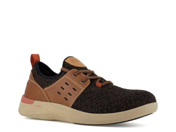 ロックポート メンズ シューズ オックスフォード レース Rockport Truflex Work LaceUp Oxford Dark Brown ブラウン