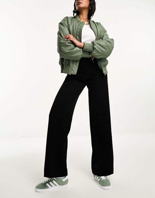 アンドアザーストーリーズ レディース ボトムス カジュアルパンツ パンツ Other Stories tailored flared pants Black ブラック