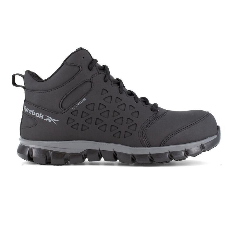 リーボック メンズ シューズ ブーツ・レインブーツ アンクル Reebok Sublite Cushion Work Mens CompositeToe Ankle Boots Black ブラック