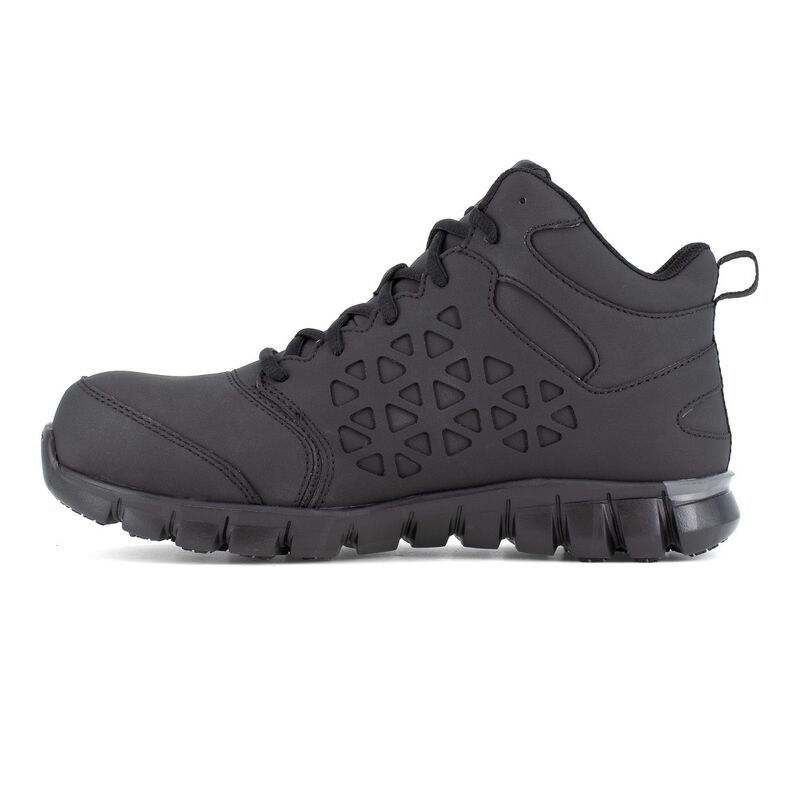 リーボック メンズ シューズ ブーツ・レインブーツ アンクル Reebok Sublite Cushion Work Mens CompositeToe Ankle Boots Black ブラック