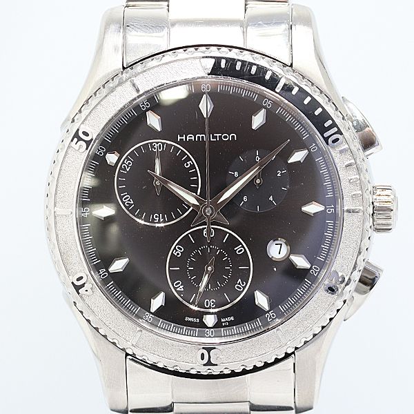 良品 稼動 ハミルトン ジャズマスター 251.272 H375120 QZ ブラック