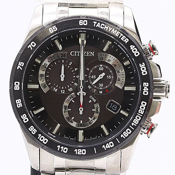 CITIZEN E610-S104831 シチズン エコドライブ アテッサ 電波 電波 
