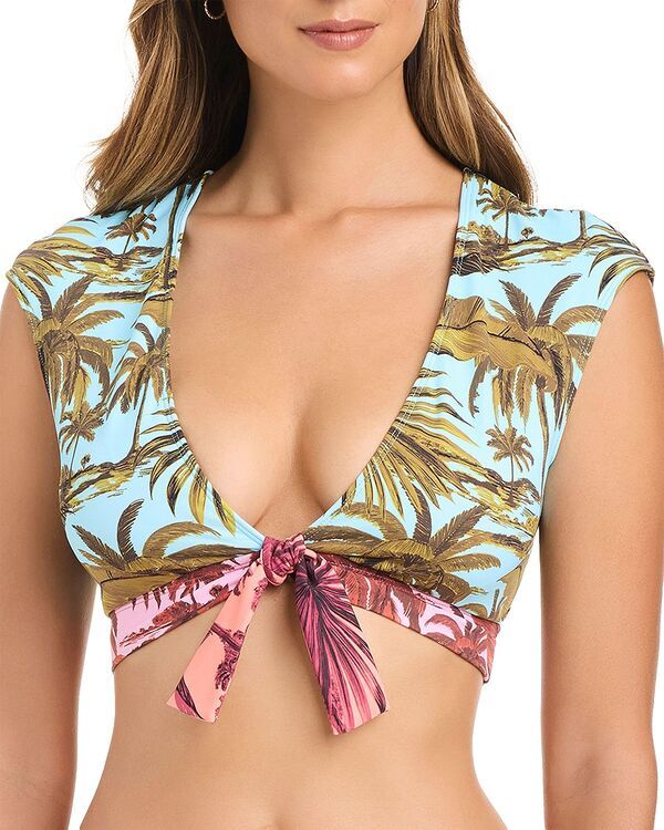 ブルーロッドビーティ レディース 水着 トップのみ Bleu Rod Beattie Front Bikini Top Multi マルチカラー