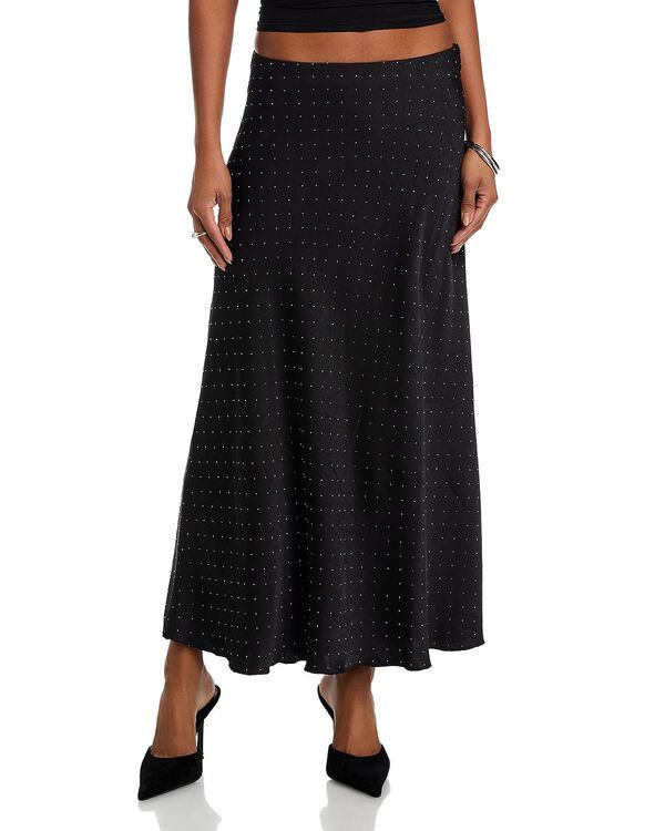 スティーブ マデン レディース ボトムスカート STEVE MADDEN Jeanniembellished Skirt Black ブラック