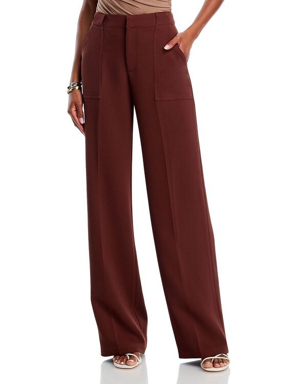アクア レディース ボトムス カジュアルパンツ ワイドレッグ AQUA Wide Leg Pants Exclusive Bark
