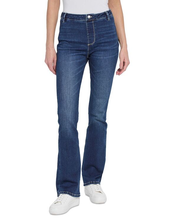 リジー レディース ボトムス デニムパンツ ジーンズ Lyss Estelleveryday Flare Jeans in Dark Mid Wash Dark Mid Wash