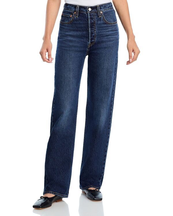 リーバイス レディース ボトムス デニムパンツ ストレート ジーンズ Levis High Rise Straight Leg Jeans in Apply Now Apply Now