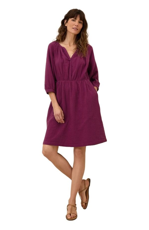 パクト レディース ボトムス カジュアルパンツ コットン Pact Organicotton Coastal Double Gauze Peasant Dressangria
