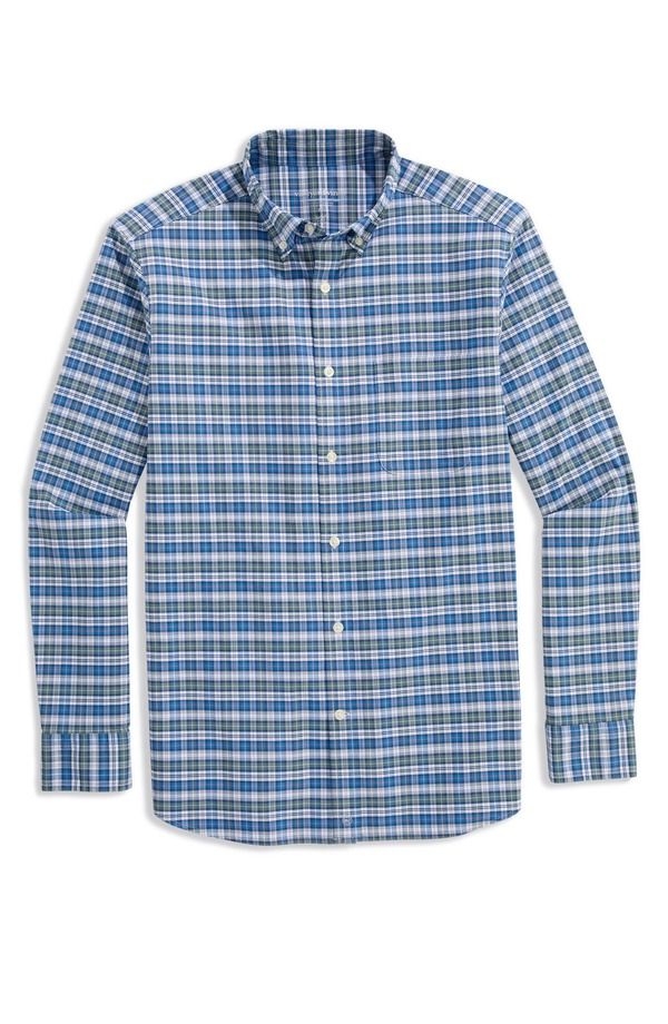 ヴァインヤードヴァインズ メンズ トップス シャツ コットン ダウン vineyard vines Faraway Performance Cotton Blend ButtonDown Shirt