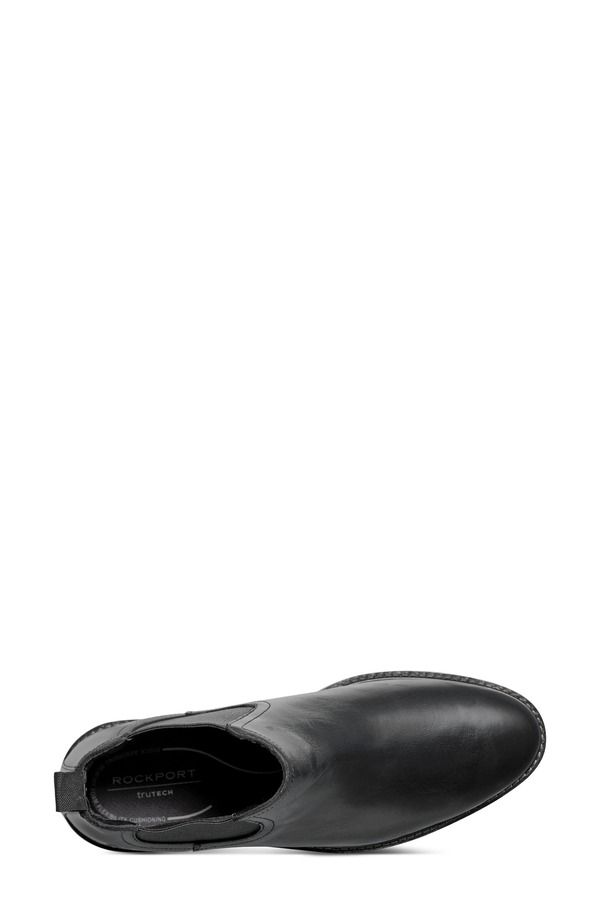 ロックポート メンズ シューズ ブーツ・レインブーツ チェルシーブーツ チェルシー Rockport Cassius Chelsea Boot Black ブラック｜詳細画像