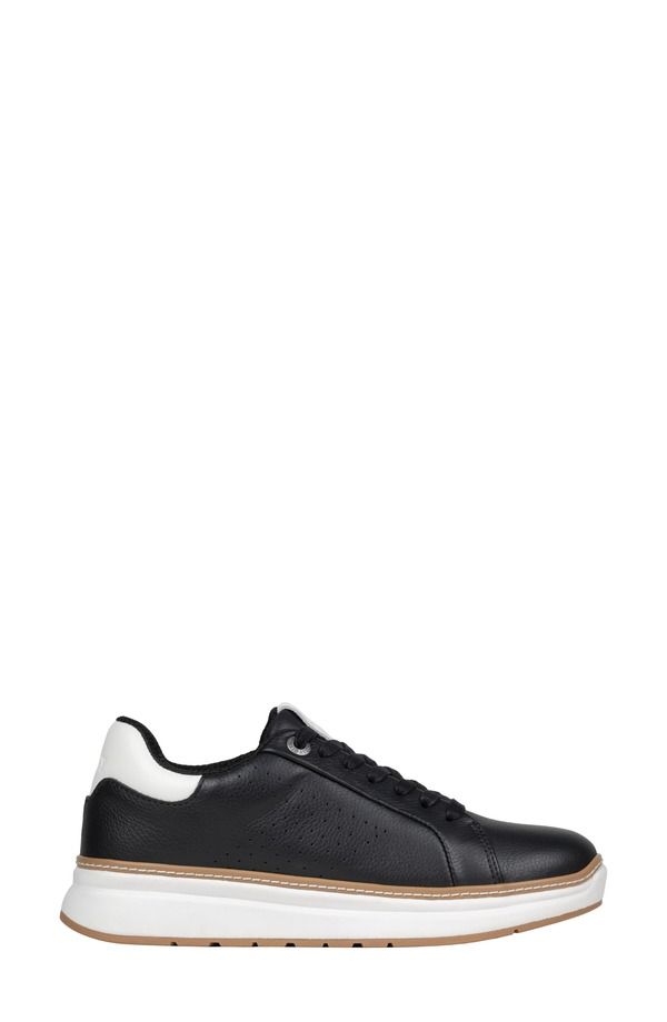 ビリーフットウェア レディース シューズ スニーカー BILLY Footwear Comfort Luxe Side Zip Sneaker Black Leather ブラック