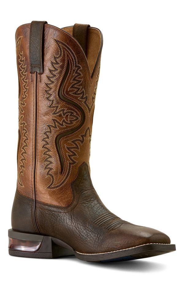アリアト メンズ シューズ ブーツ・レインブーツ キャップ Ariat Captivate Wide Square Toe Cowboy Boot Brown ブラウン