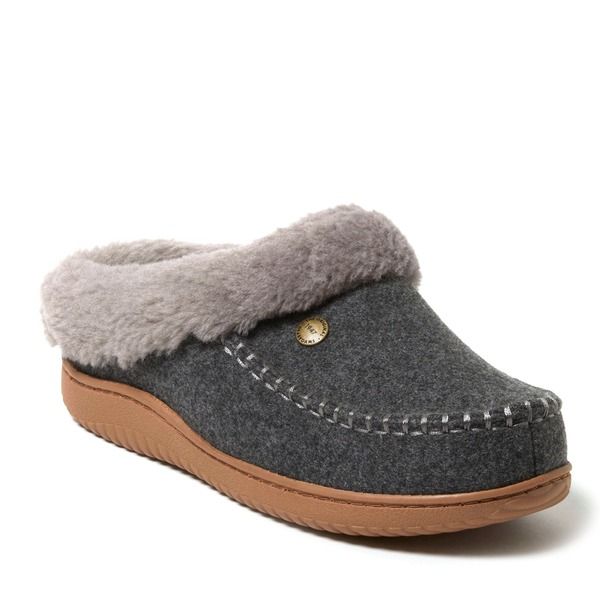 ディアフォームズ レディース シューズ サンダル DEARFOAMS Atley Energy Return Clog Slipper Dark Heather Grey グレー