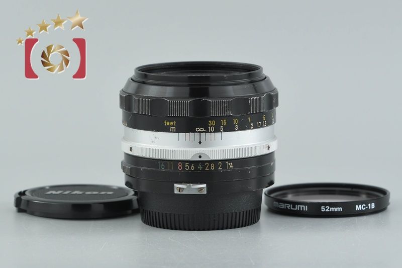 【中古】Nikon ニコン NIKKOR-S.C Auto 50mm f/1.4