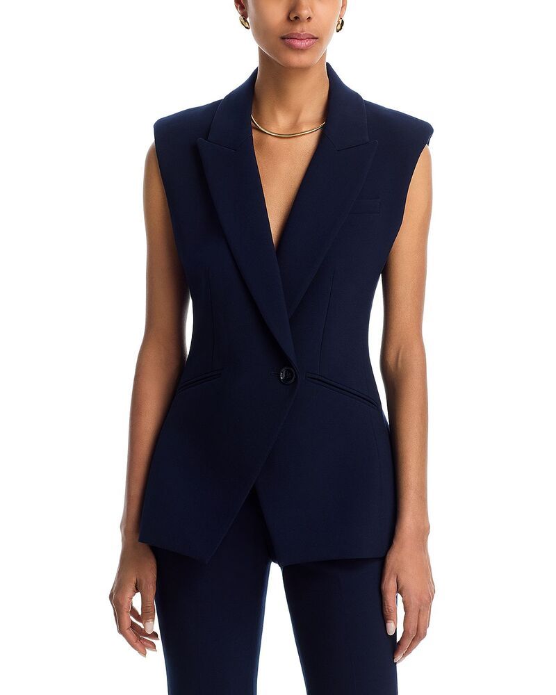 ヴェロニカ ベアード レディース アウター ベスト Veronica Beard Ciel Vest Navy ネイビー