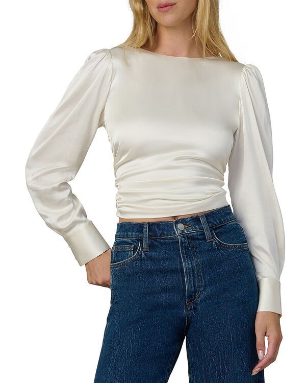ジョーズジーンズ レディース トップス シャツ ブラウス Joes Jeans The Marie Tie Back Blousecru エクリュ